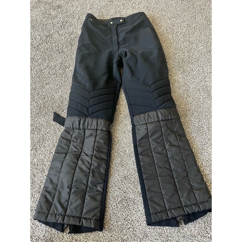 Obermeyer Black Quilted Ski Pants